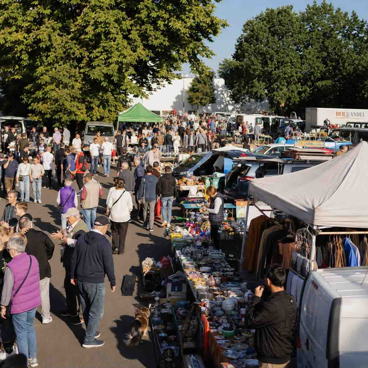 Flohmarkt in Mühlheim am Main