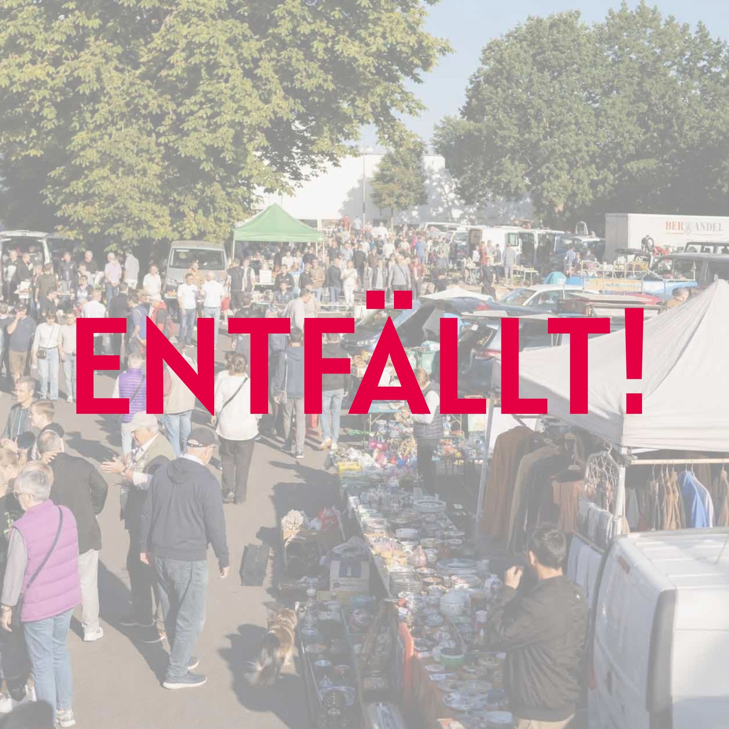 ENTFÄLLT - Flohmarkt in Mühlheim am Main
