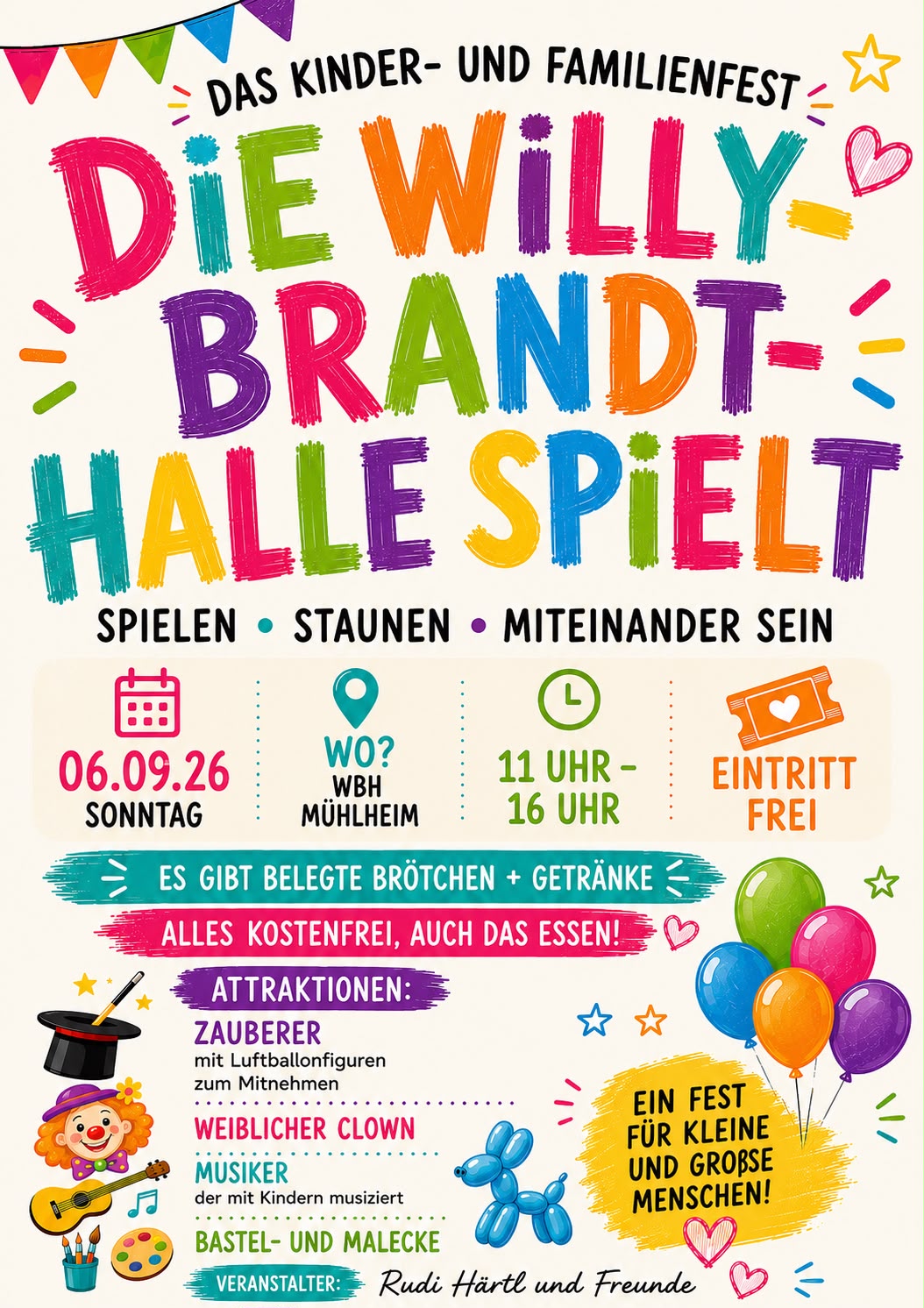 Die Willy-Brandt-Halle spielt!