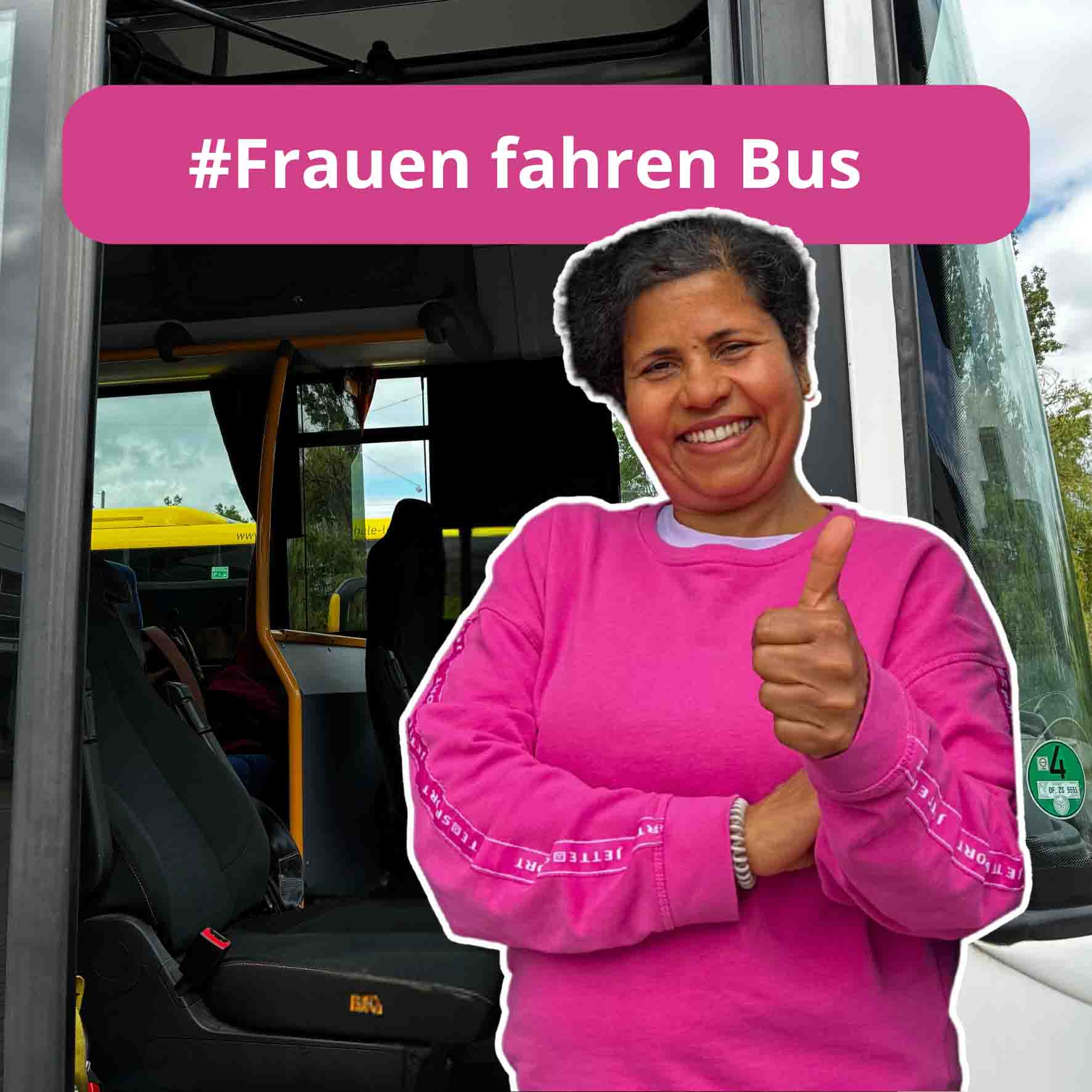#Frauen fahren Bus